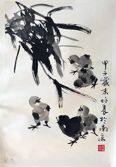 作者：徐培晨&nbsp;花鸟&nbsp;￥：协商&nbsp;单击鼠标查看大图！