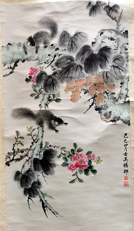 作者：杨邨&nbsp;花鸟&nbsp;￥：协商&nbsp;单击鼠标查看大图！