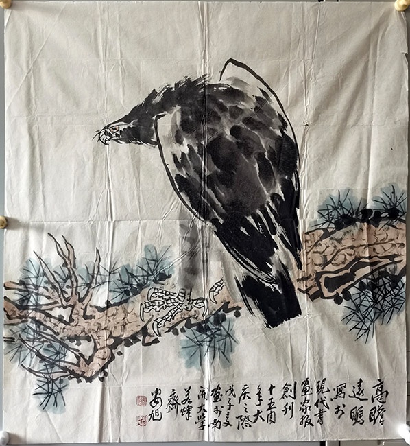 作者：安旭&nbsp;花鸟&nbsp;￥：协商&nbsp;单击鼠标查看大图！