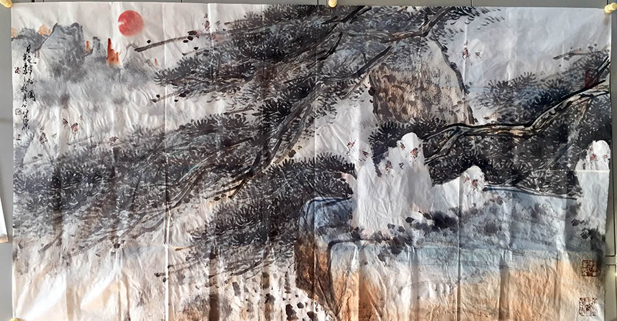 作者：徐培晨&nbsp;花鸟&nbsp;￥：协商&nbsp;单击鼠标查看大图！