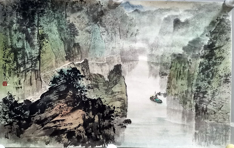 作者：黄纯尧&nbsp;山水&nbsp;￥：协商&nbsp;单击鼠标查看大图！