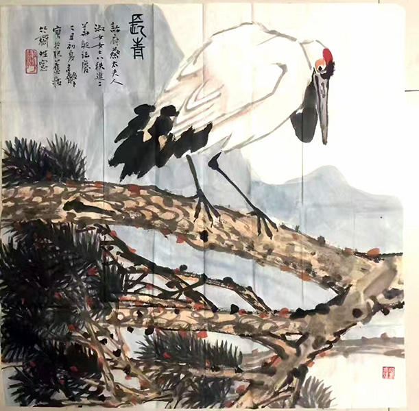 作者：张继馨&nbsp;花鸟&nbsp;￥：协商&nbsp;单击鼠标查看大图！