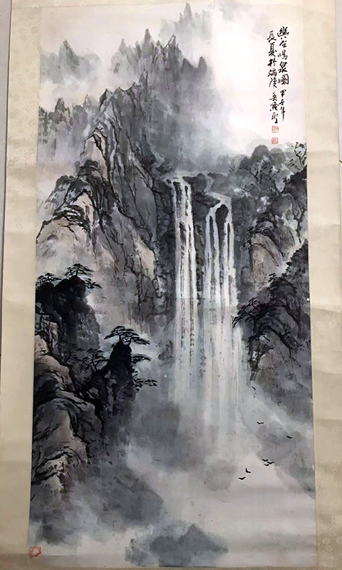 作者：吴骏圣&nbsp;山水&nbsp;￥：协商&nbsp;单击鼠标查看大图！