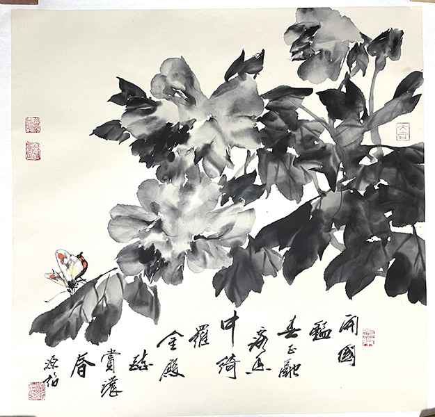 作者：徐源绍&nbsp;花鸟&nbsp;￥：协商&nbsp;单击鼠标查看大图！