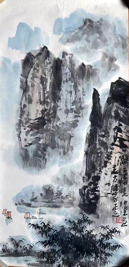 作者：马伯乐&nbsp;山水&nbsp;￥：协商&nbsp;单击鼠标查看大图！