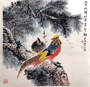 作者：郁文华&nbsp;花鸟&nbsp;￥：协商&nbsp;单击鼠标查看详细介绍！