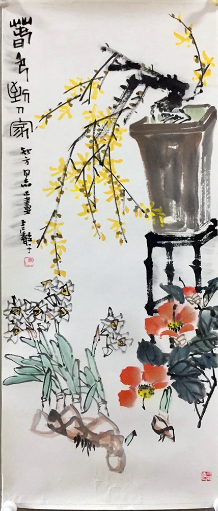 作者：张继馨&nbsp;花鸟&nbsp;￥：协商&nbsp;单击鼠标查看大图！