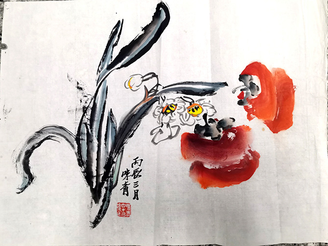 作者：李味青&nbsp;花鸟&nbsp;￥：协商&nbsp;单击鼠标查看大图！