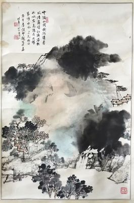 作者：谈云观&nbsp;山水  &nbsp;￥：协商&nbsp;单击鼠标查看详细介绍！