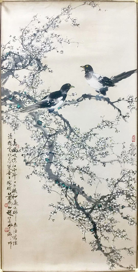 作者：赵松泉&nbsp;花鸟&nbsp;￥：协商&nbsp;单击鼠标查看大图！