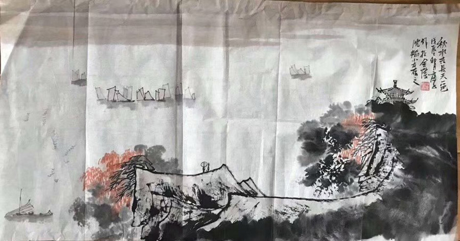 作者：庄利经&nbsp;山水&nbsp;￥：协商&nbsp;单击鼠标查看大图！