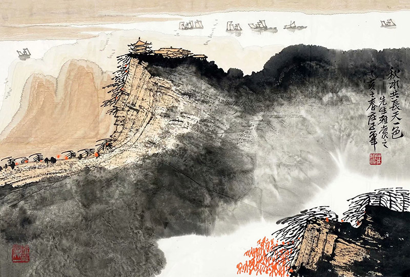 作者：庄利经&nbsp;山水  &nbsp;￥：协商&nbsp;单击鼠标查看大图！