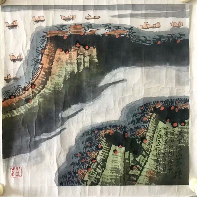 作者：庄利经&nbsp;山水  &nbsp;￥：协商&nbsp;单击鼠标查看大图！