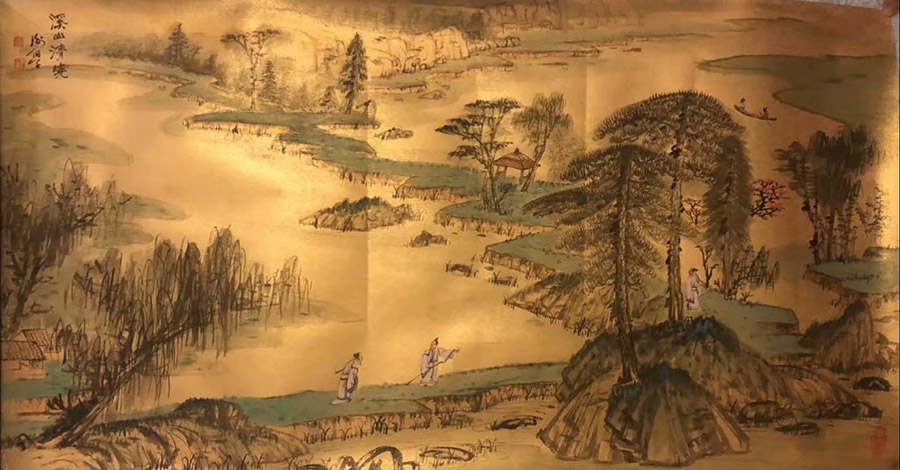 作者：谢伯子&nbsp;山水  &nbsp;￥：协商&nbsp;单击鼠标查看大图！