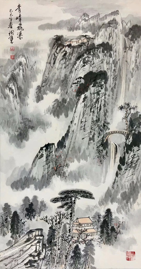 作者：谢伯子&nbsp;山水  &nbsp;￥：协商&nbsp;单击鼠标查看大图！