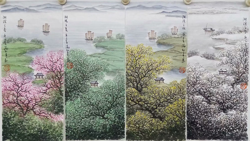 作者：汤知辛&nbsp;山水  &nbsp;￥：协商&nbsp;单击鼠标查看大图！