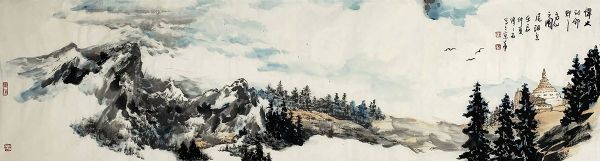 作者：傅二石&nbsp;山水  &nbsp;￥：协商&nbsp;单击鼠标查看详细介绍！