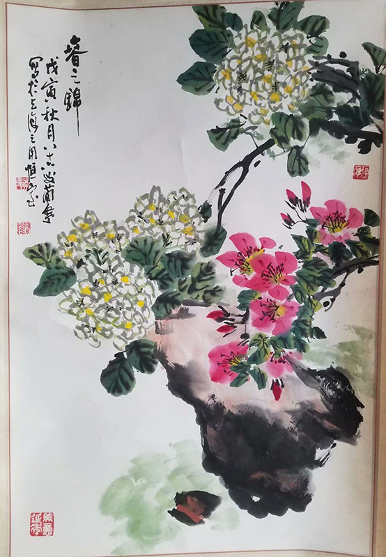 作者：曹简楼&nbsp;绣球花&nbsp;￥：协商&nbsp;单击鼠标查看大图！