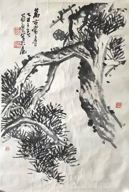 作者：曹简楼&nbsp;墨松图&nbsp;￥：协商&nbsp;单击鼠标查看大图！