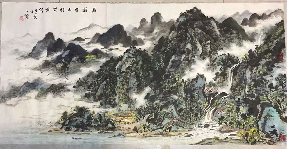 作者：杨彦&nbsp;山水&nbsp;￥：协商&nbsp;单击鼠标查看大图！