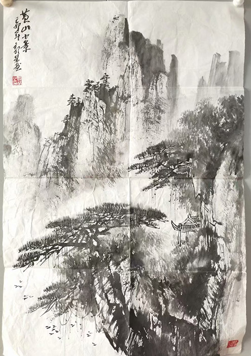 作者：郭荣&nbsp;山水  &nbsp;￥：协商&nbsp;单击鼠标查看大图！