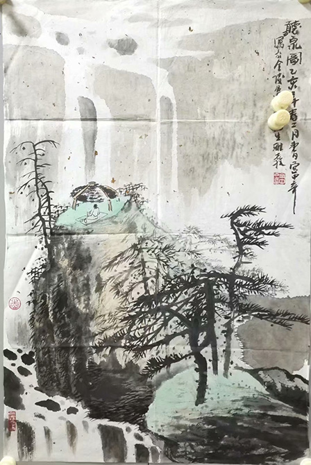 作者：宫中奇&nbsp;山水  &nbsp;￥：协商&nbsp;单击鼠标查看大图！