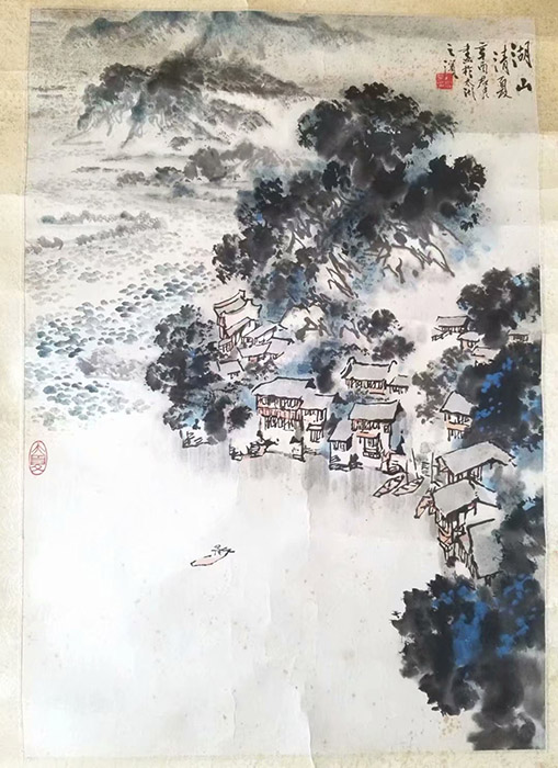 作者：孙君良&nbsp;山水  &nbsp;￥：协商&nbsp;单击鼠标查看大图！