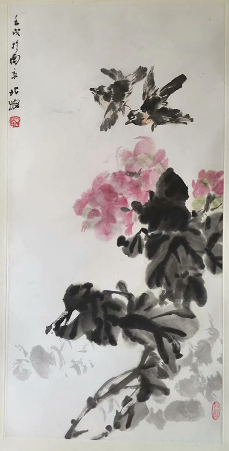 作者：赵良翰&nbsp;花鸟&nbsp;￥：协商&nbsp;单击鼠标查看大图！