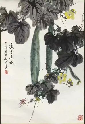 作者：乔木&nbsp;花鸟　　丝瓜&nbsp;￥：协商&nbsp;单击鼠标查看详细介绍！
