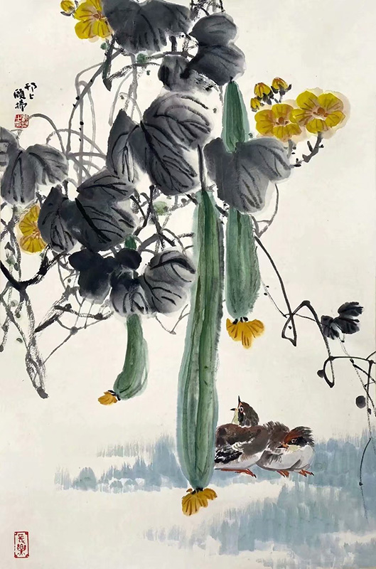 作者：顾扬&nbsp;花鸟&nbsp;￥：协商&nbsp;单击鼠标查看大图！