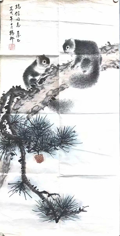 作者：杨邨&nbsp;花鸟&nbsp;￥：协商&nbsp;单击鼠标查看大图！