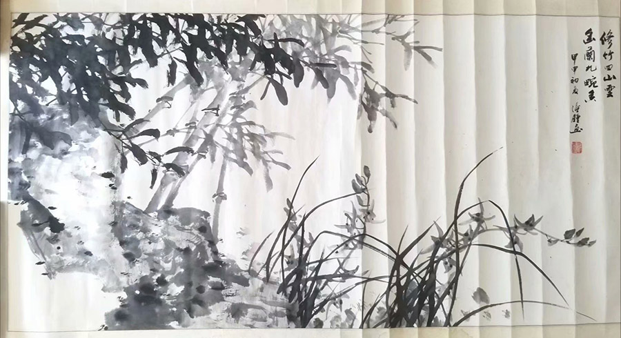 作者：张锺&nbsp;花鸟&nbsp;￥：协商&nbsp;单击鼠标查看大图！