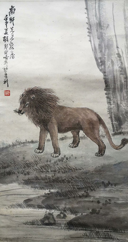 作者：胡郯卿 (近代)&nbsp;花鸟&nbsp;￥：协商&nbsp;单击鼠标查看大图！