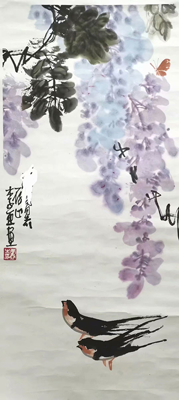 作者：李亚&nbsp;花鸟&nbsp;￥：协商&nbsp;单击鼠标查看大图！