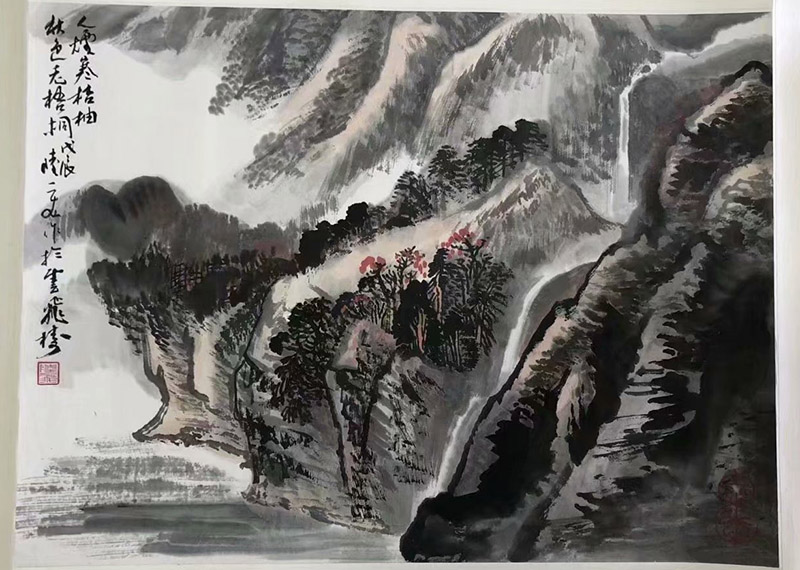 作者：陆一飞&nbsp;山水  &nbsp;￥：协商&nbsp;单击鼠标查看大图！