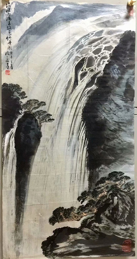 作者：陆一飞&nbsp;山水  &nbsp;￥：协商&nbsp;单击鼠标查看大图！