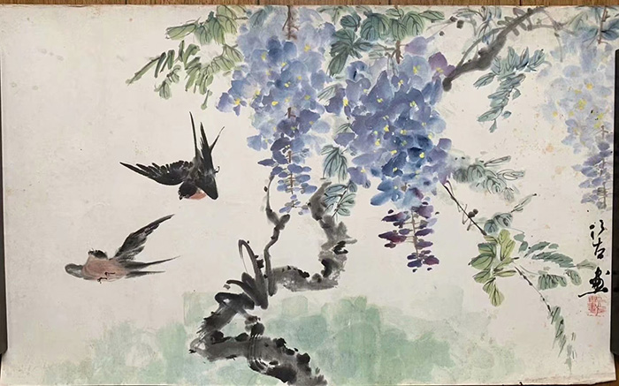 作者：詹仁左&nbsp;花鸟&nbsp;￥：协商&nbsp;单击鼠标查看大图！