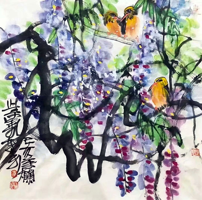 作者：叶烂&nbsp;花鸟&nbsp;￥：协商&nbsp;单击鼠标查看大图！