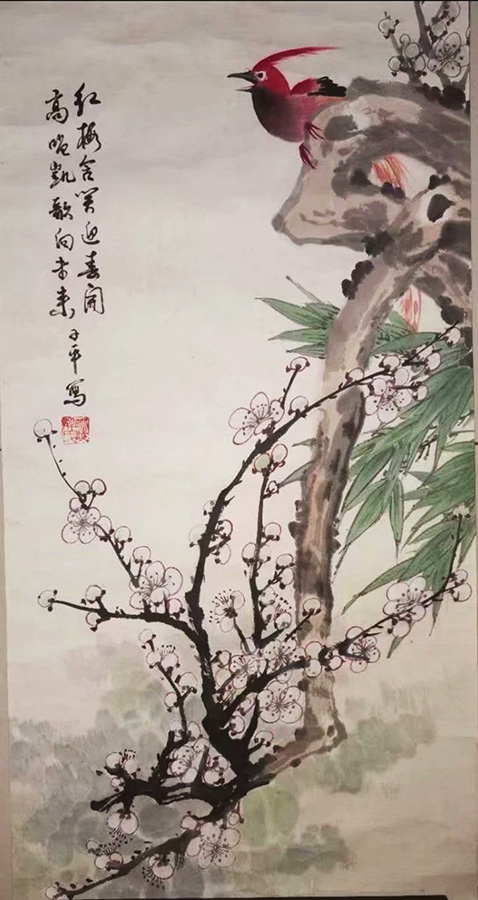 作者：解子云&nbsp;花鸟&nbsp;￥：协商&nbsp;单击鼠标查看大图！