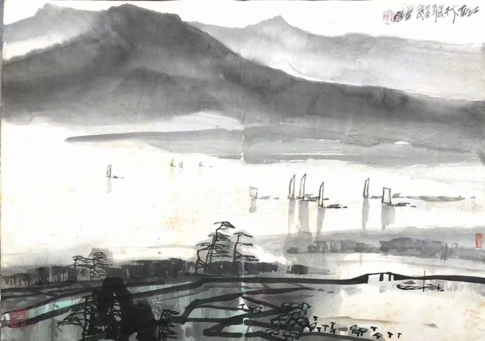 作者：叶维&nbsp;山水  &nbsp;￥：协商&nbsp;单击鼠标查看大图！