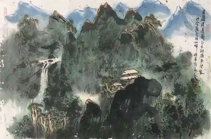 作者：朱葵&nbsp;山水  &nbsp;￥：协商&nbsp;单击鼠标查看大图！