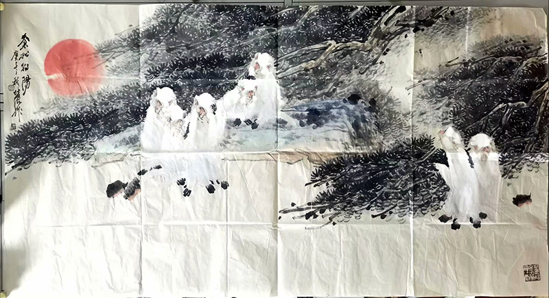 作者：徐培晨&nbsp;花鸟&nbsp;￥：协商&nbsp;单击鼠标查看大图！