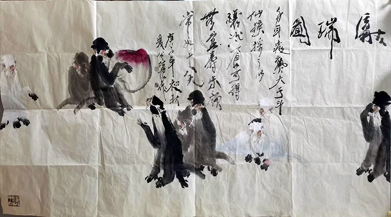 作者：徐培晨&nbsp;花鸟&nbsp;￥：协商&nbsp;单击鼠标查看大图！