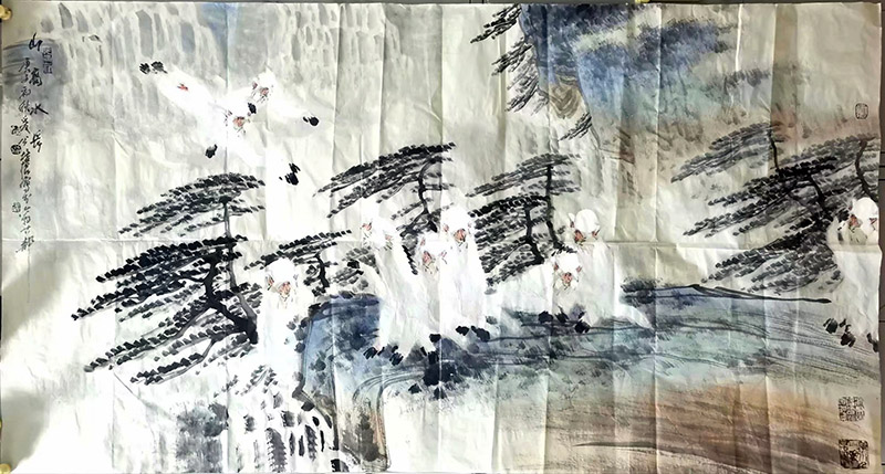 作者：徐培晨&nbsp;花鸟&nbsp;￥：协商&nbsp;单击鼠标查看大图！