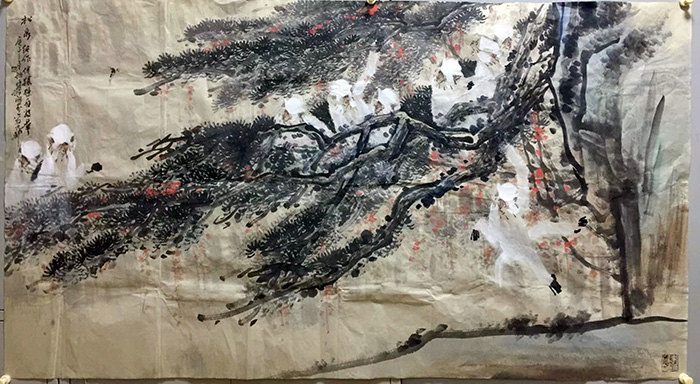 作者：徐培晨&nbsp;花鸟&nbsp;￥：协商&nbsp;单击鼠标查看大图！