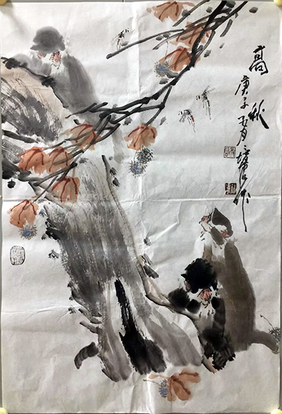 作者：徐培晨&nbsp;花鸟&nbsp;￥：协商&nbsp;单击鼠标查看大图！