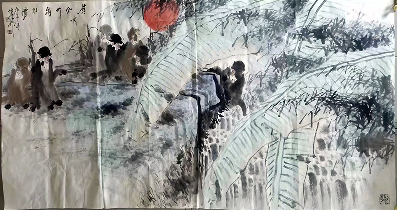 作者：徐培晨&nbsp;花鸟&nbsp;￥：协商&nbsp;单击鼠标查看大图！