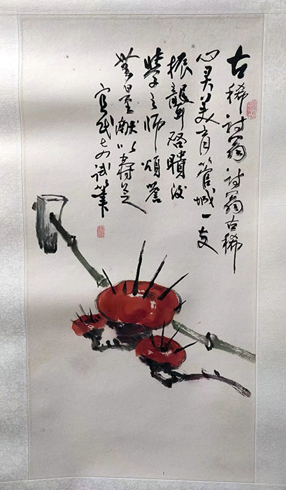 作者：曹宜民&nbsp;花鸟&nbsp;￥：协商&nbsp;单击鼠标查看大图！