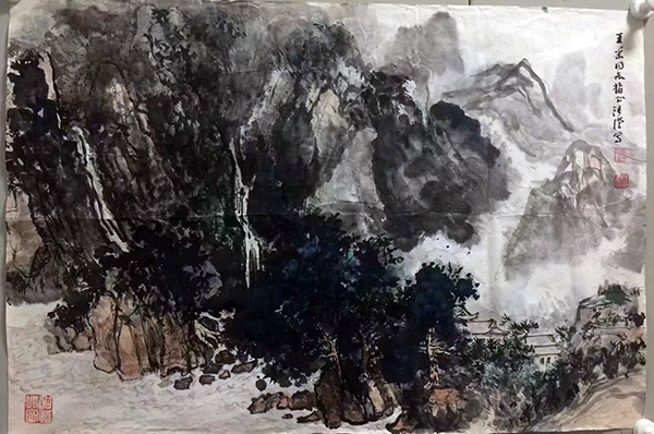 作者：汪澄&nbsp;山水  &nbsp;￥：协商&nbsp;单击鼠标查看大图！