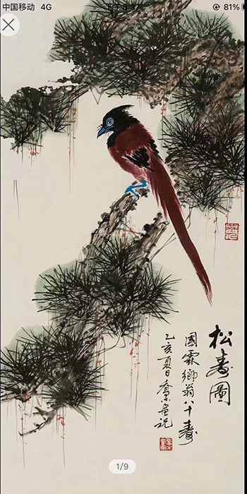 作者：乔木&nbsp;花鸟  &nbsp;￥：协商&nbsp;单击鼠标查看大图！